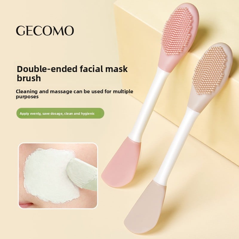 Silicone mud film brush