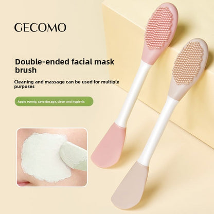 Silicone mud film brush