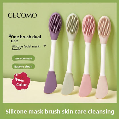 Silicone mud film brush