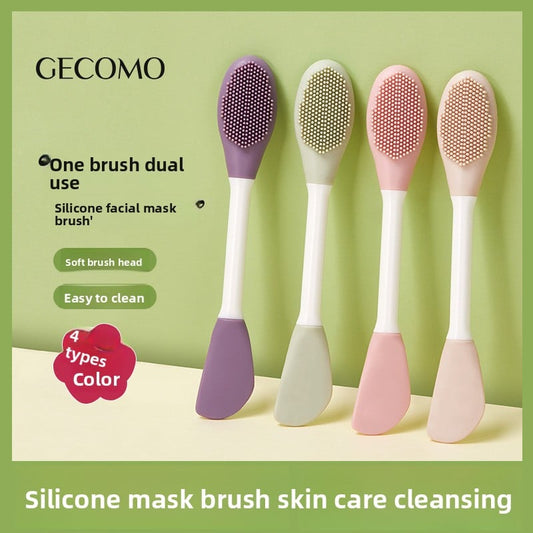 Silicone mud film brush