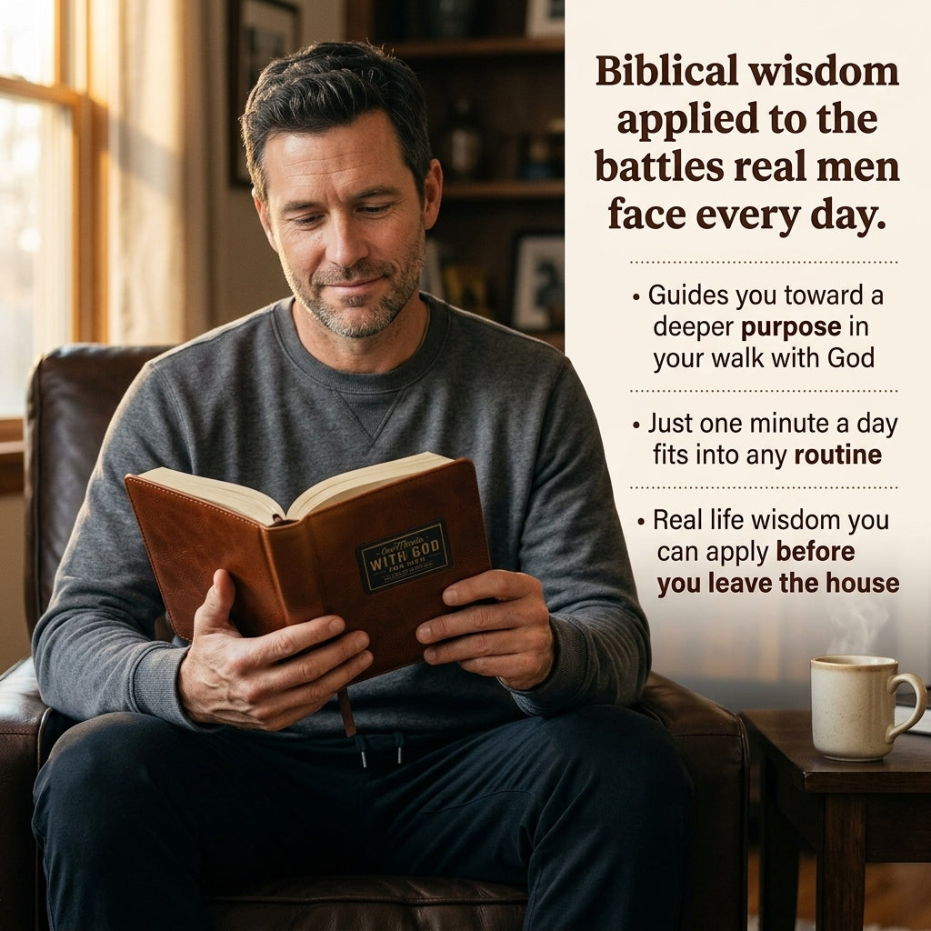 One Minute With God — Men's Daily Devotional