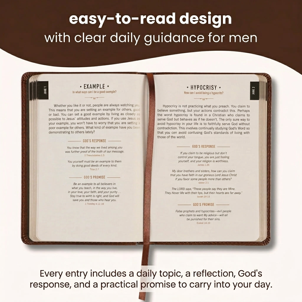 One Minute With God — Men's Daily Devotional