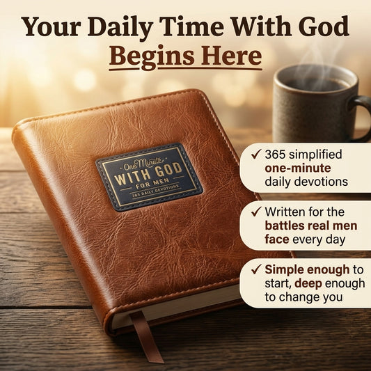 One Minute With God — Men's Daily Devotional
