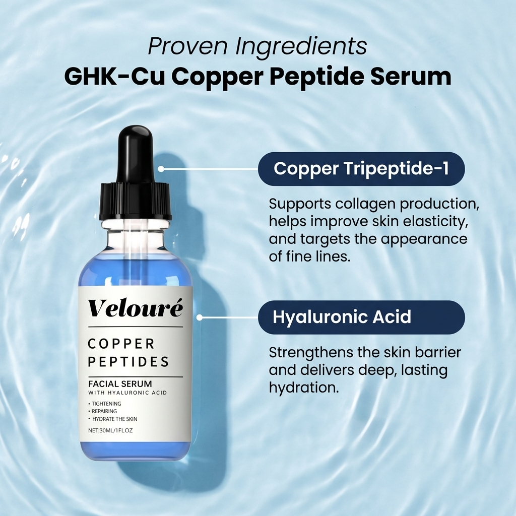 Velouré™ GHK-Cu Copper Peptide Serum