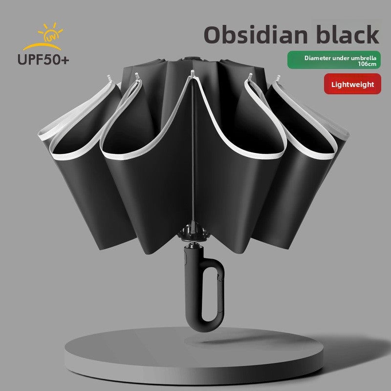 Automatic Reverse Opening Sun Umbrella