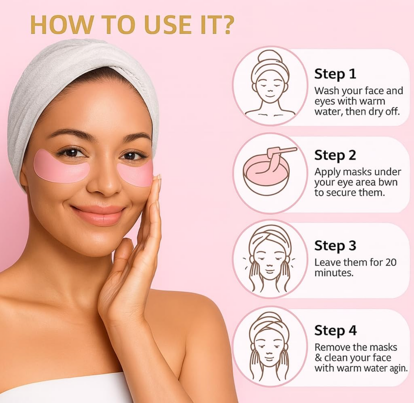 InstaLift™ PDRN & Collagen Eye Patches